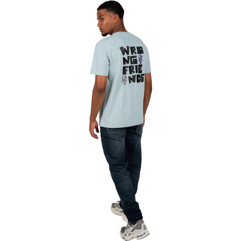 WRONG FRIENDS ONTARIO T-SHIRT T-SHIRTS LIGHT BLUE