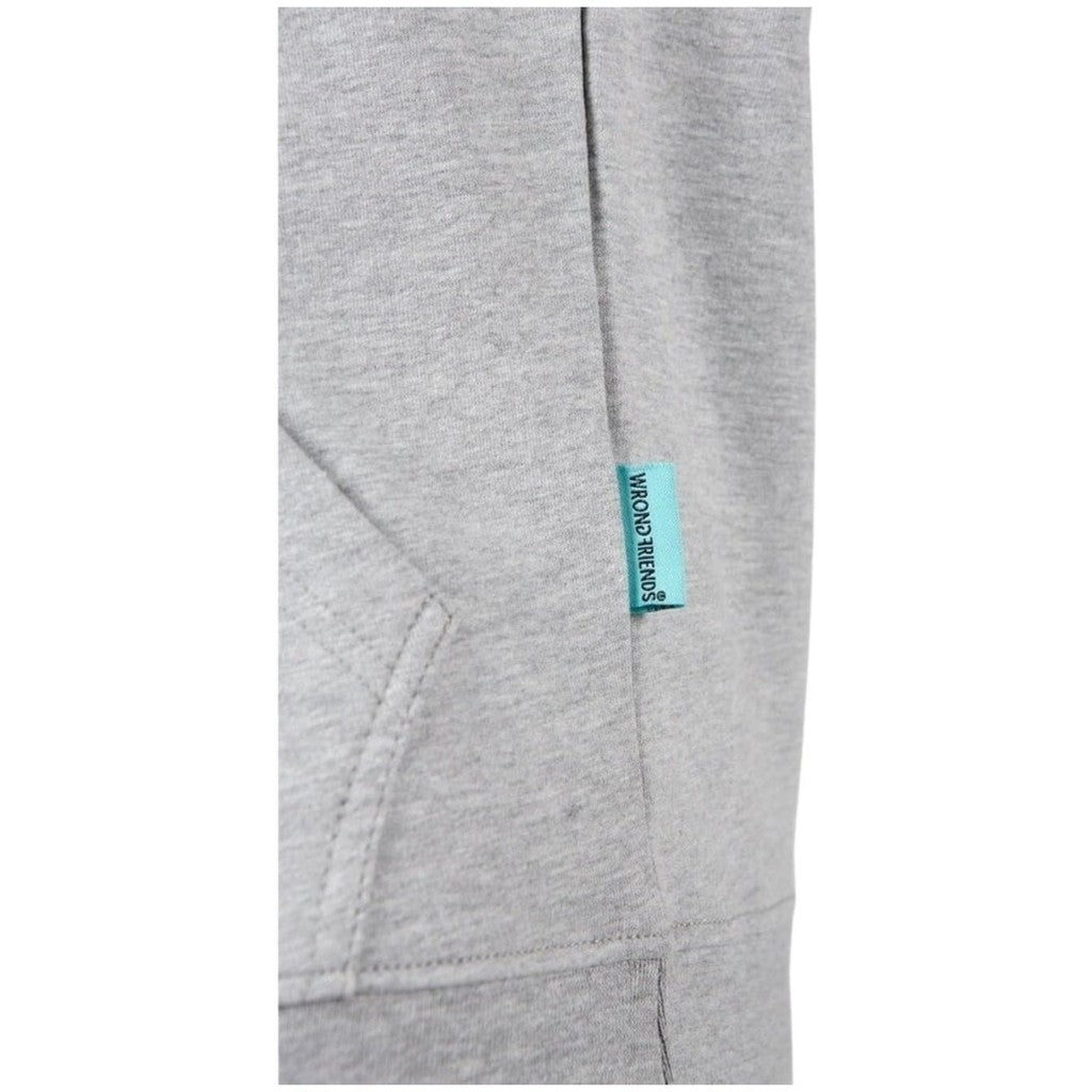 WRONG FRIENDS ORLANDO OVERSIZED HOODIE HOODIES GREY