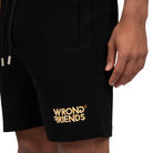 WRONG FRIENDS OTHELLO SHORTS SHORTS BLACK