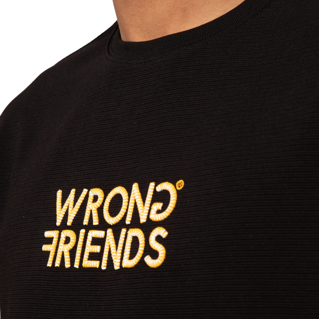 WRONG FRIENDS OTHELLO T-SHIRT T-SHIRTS BLACK