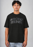 WRONG FRIENDS PORI T-SHIRT T-SHIRTS BLACK