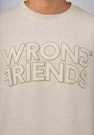 WRONG FRIENDS PORI T-SHIRT T-SHIRTS SAND