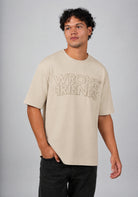 WRONG FRIENDS PORI T-SHIRT T-SHIRTS SAND