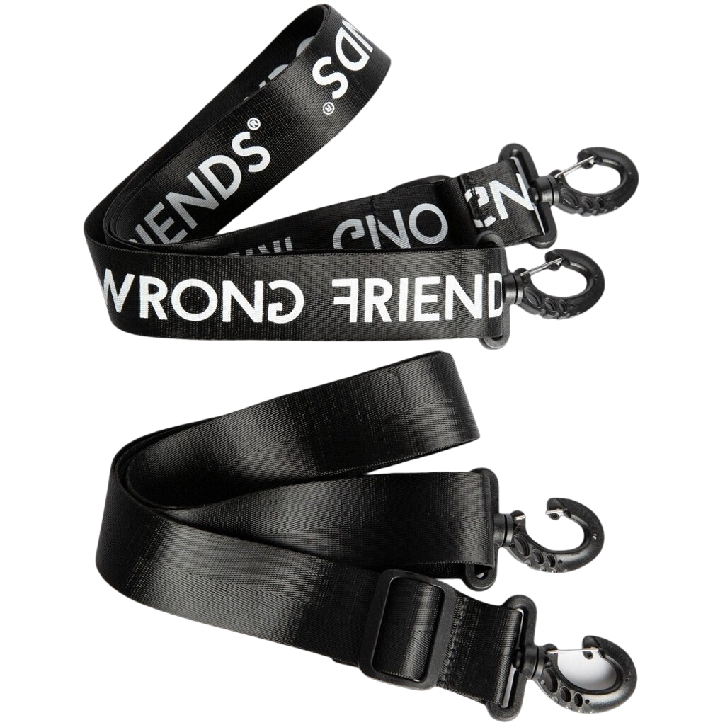 WRONG FRIENDS PORTO CROSSBODY BAG ACCESSORIES BLACK