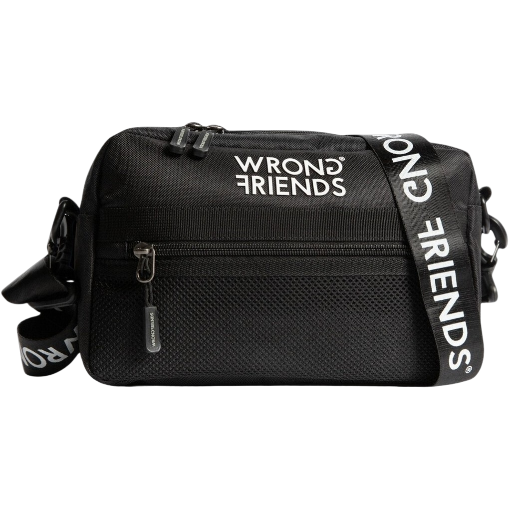 WRONG FRIENDS PORTO CROSSBODY BAG ACCESSORIES BLACK