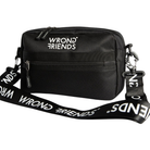 WRONG FRIENDS PORTO CROSSBODY BAG ACCESSORIES BLACK