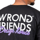 WRONG FRIENDS POTENZA T-SHIRT T-SHIRTS BLACK