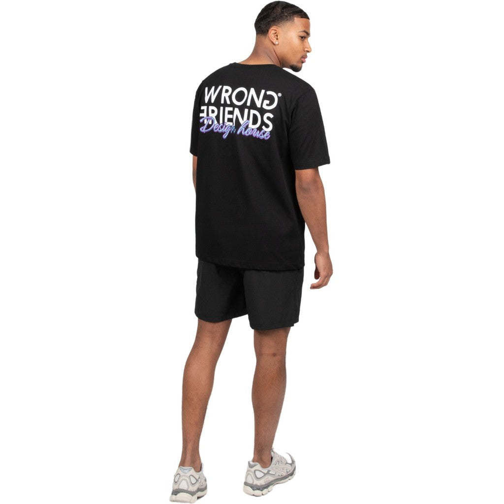 WRONG FRIENDS POTENZA T-SHIRT T-SHIRTS BLACK