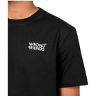 WRONG FRIENDS RABDAN T-SHIRT T-SHIRTS BLACK
