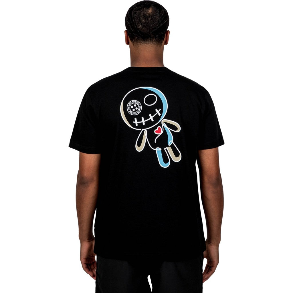 WRONG FRIENDS RABDAN T-SHIRT T-SHIRTS BLACK