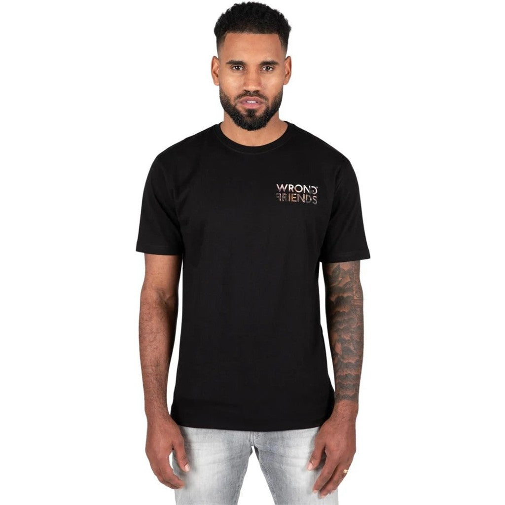 WRONG FRIENDS RAMSEY T-SHIRT T-SHIRTS BLACK
