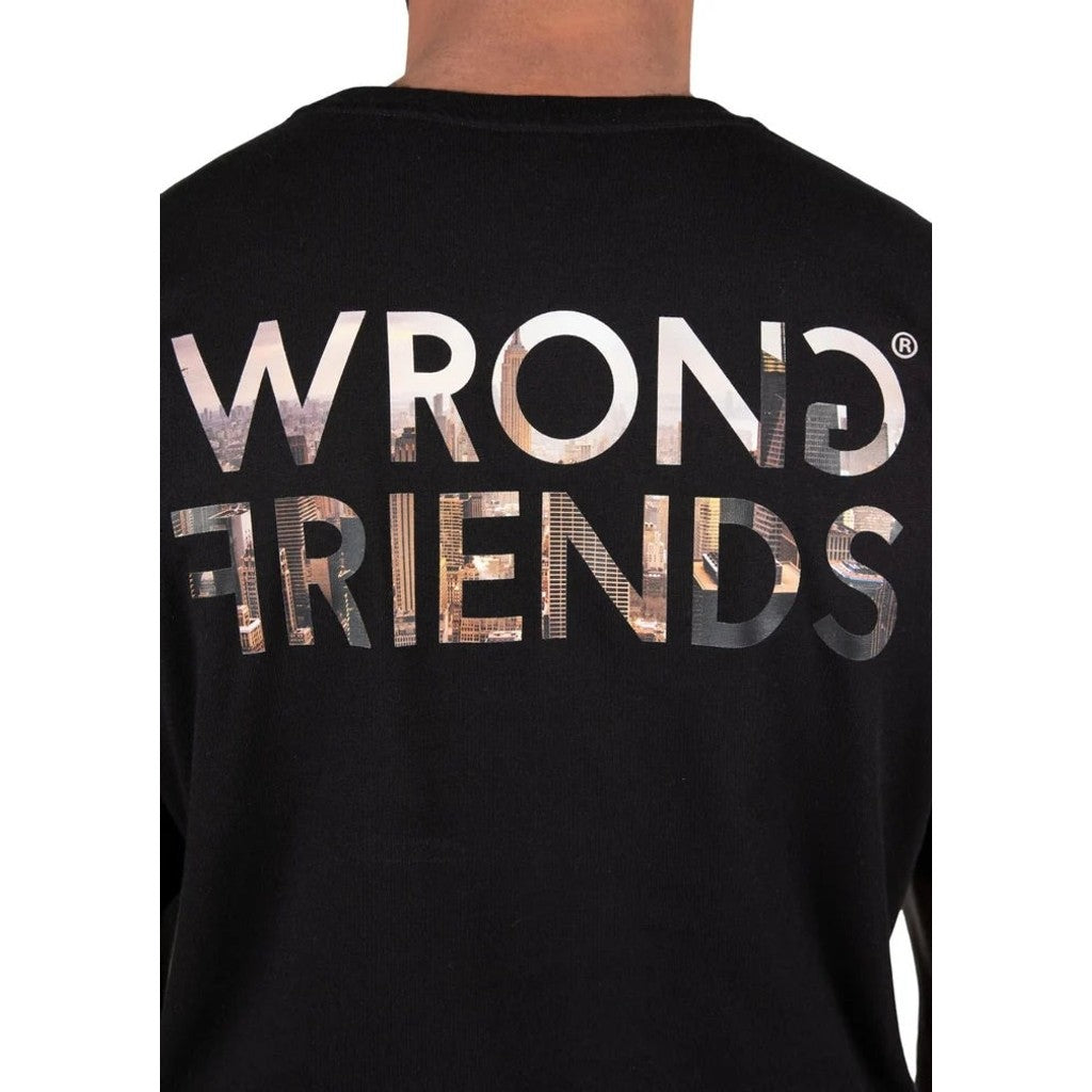 WRONG FRIENDS RAMSEY T-SHIRT T-SHIRTS BLACK