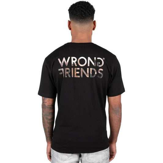 WRONG FRIENDS RAMSEY T-SHIRT T-SHIRTS BLACK