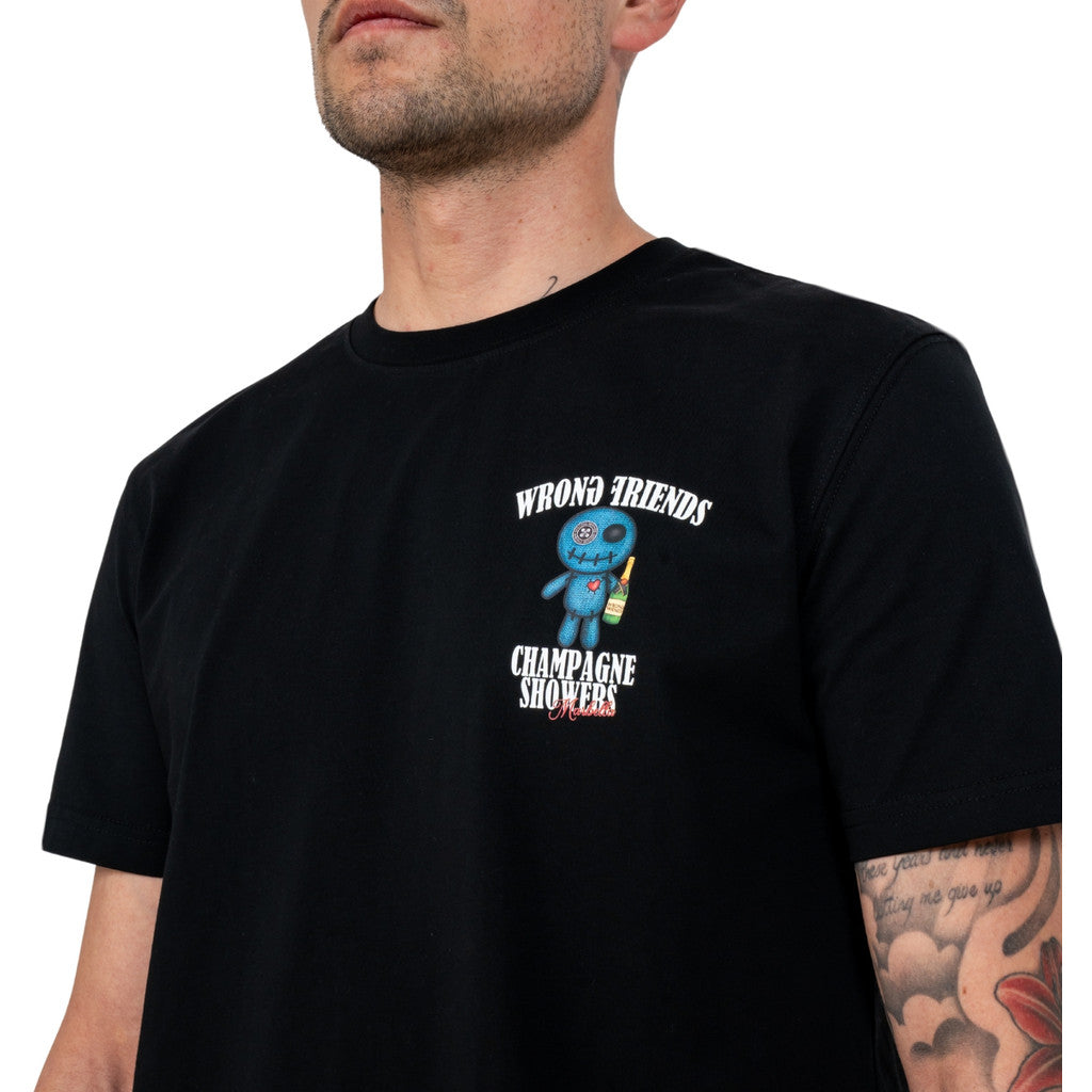 WRONG FRIENDS RENO T-SHIRT T-SHIRTS BLACK