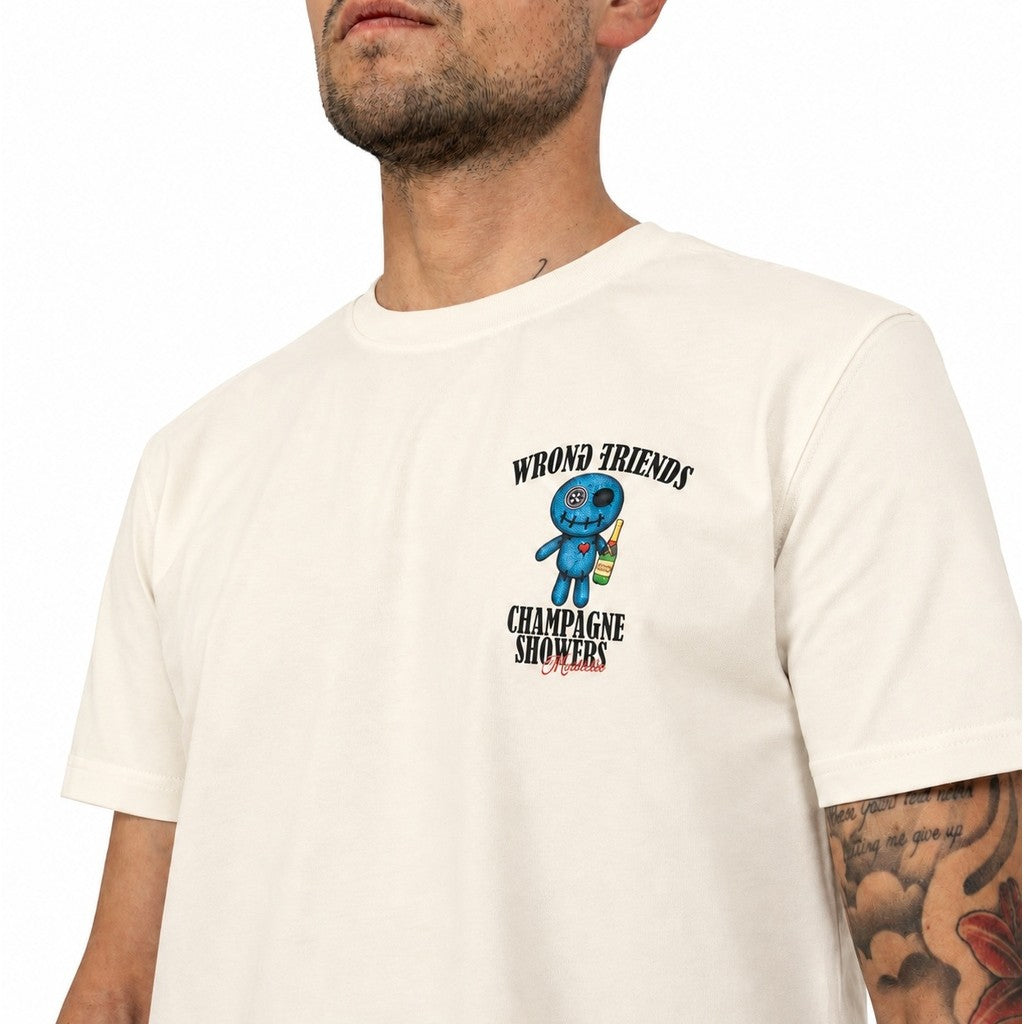 WRONG FRIENDS RENO T-SHIRT T-SHIRTS COCONUT WHITE