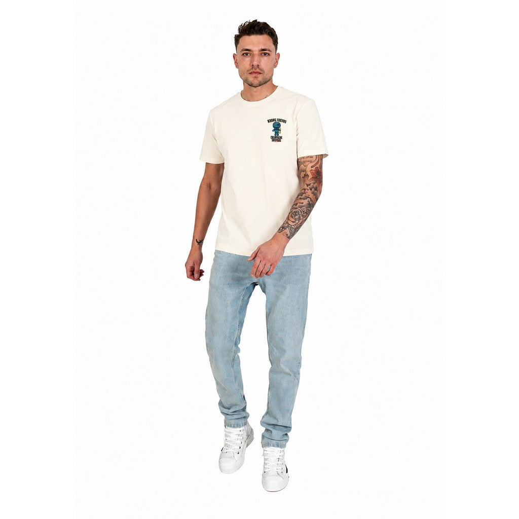 WRONG FRIENDS RENO T-SHIRT T-SHIRTS COCONUT WHITE