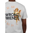WRONG FRIENDS ROME T-SHIRT T-SHIRTS COCONUT WHITE