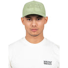 WRONG FRIENDS SACRAMENTO SUEDE CAP CAPS LIGHT GREEN