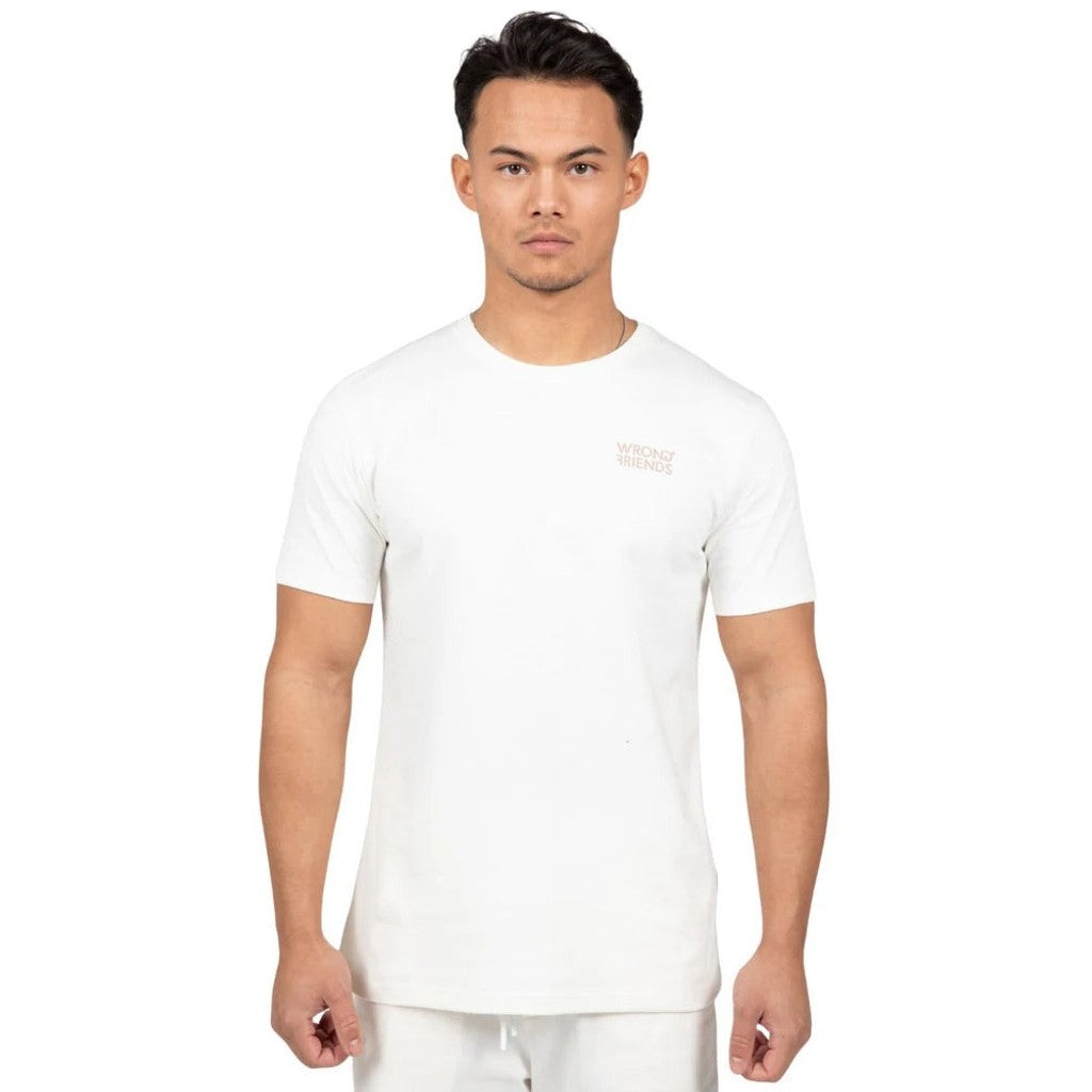 WRONG FRIENDS SAFI T-SHIRT T-SHIRTS COCONUT WHITE