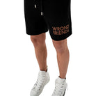 WRONG FRIENDS SANTIAGO SHORTS SHORTS BLACK
