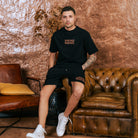 WRONG FRIENDS SANTIAGO SHORTS SHORTS BLACK