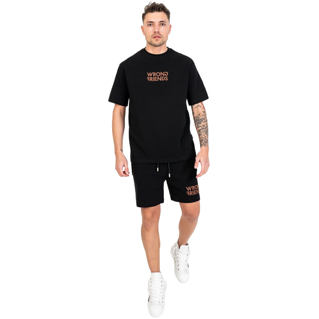 WRONG FRIENDS SANTIAGO T-SHIRT T-SHIRTS BLACK