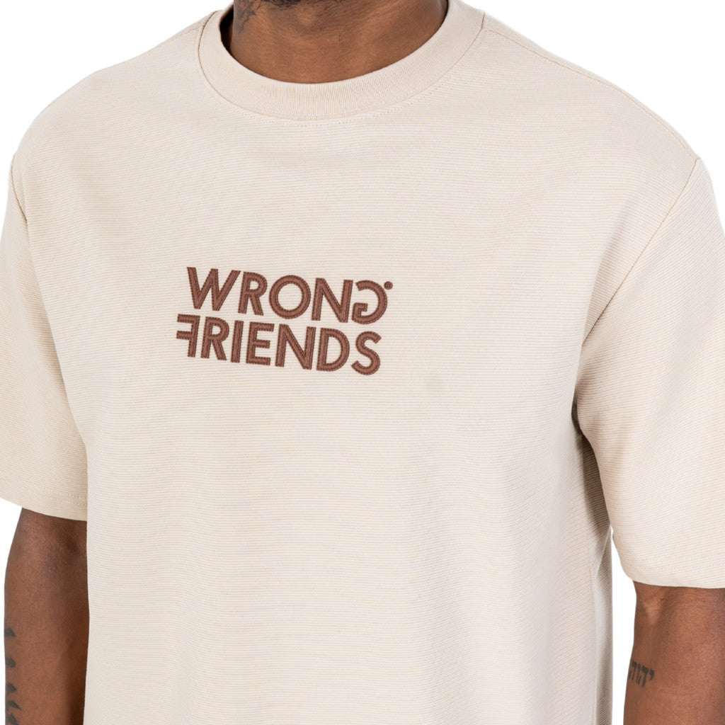 WRONG FRIENDS SANTIAGO T-SHIRT T-SHIRTS SAND