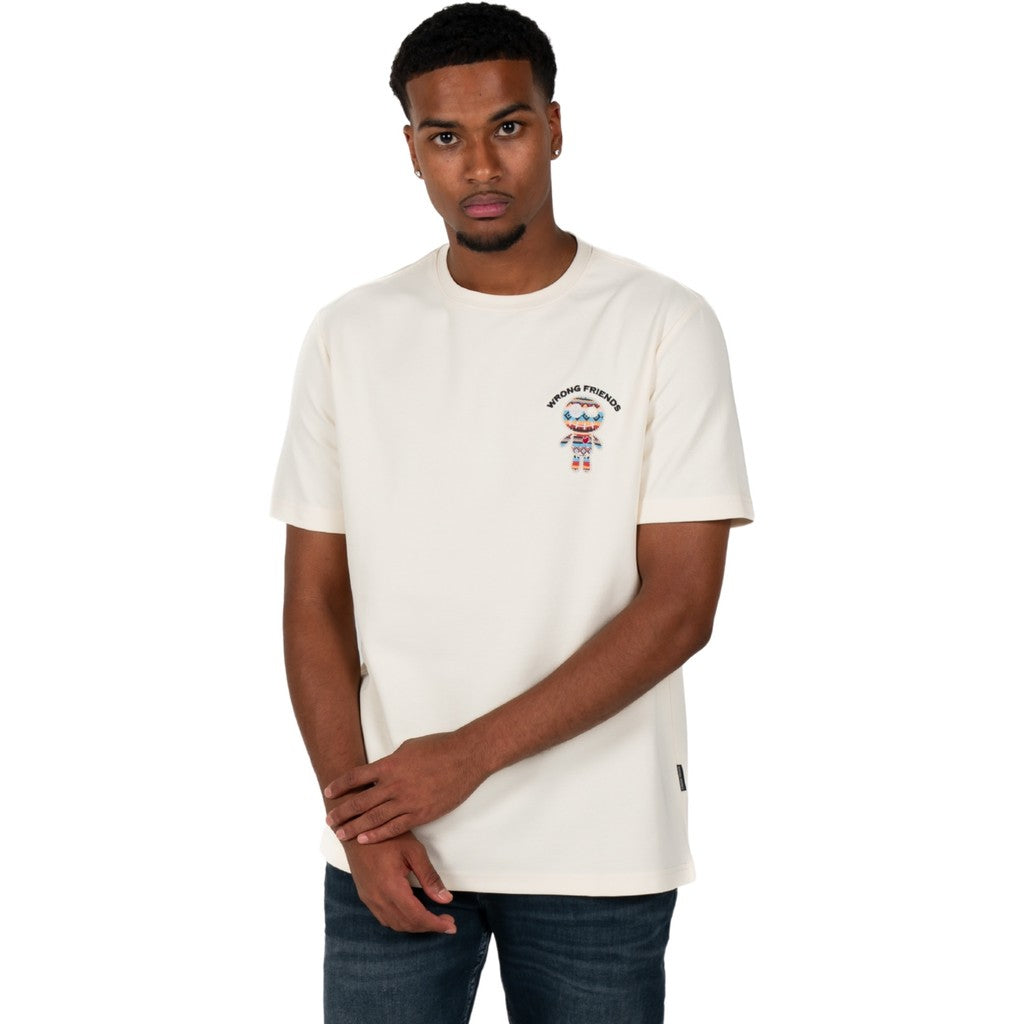 WRONG FRIENDS SAN BENITO T-SHIRT T-SHIRTS BEIGE
