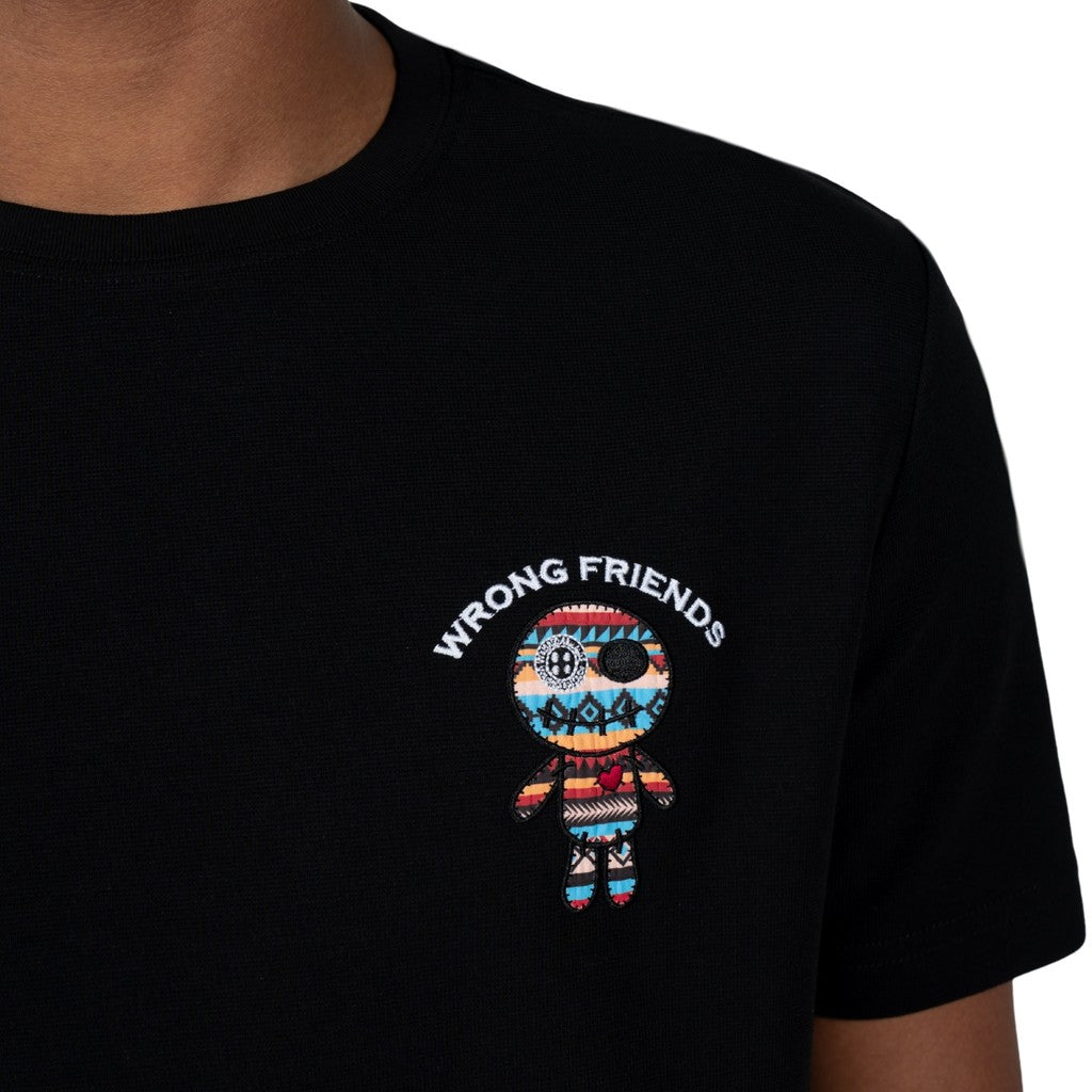 WRONG FRIENDS SAN BENITO T-SHIRT T-SHIRTS BLACK