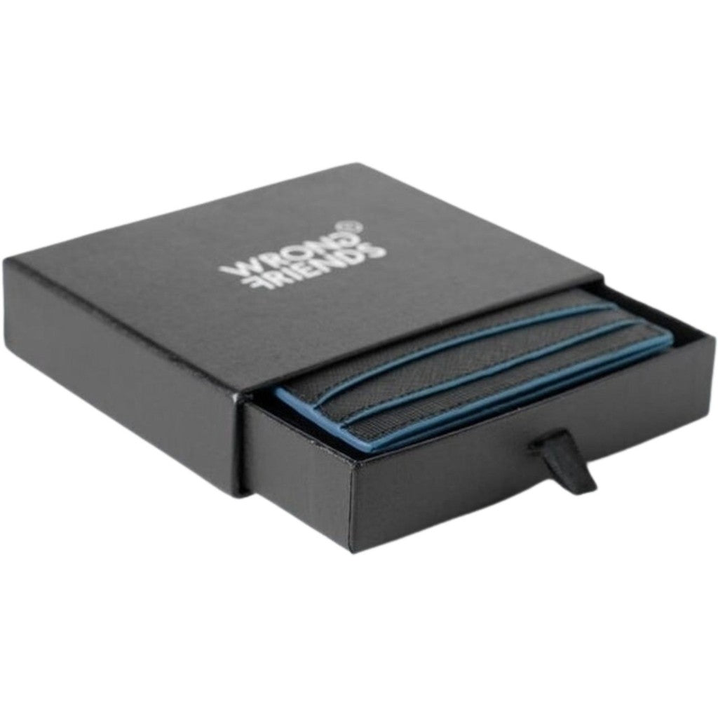 WRONG FRIENDS SAN REMO CARDHOLDER ACCESSORIES BLACK/BLUE
