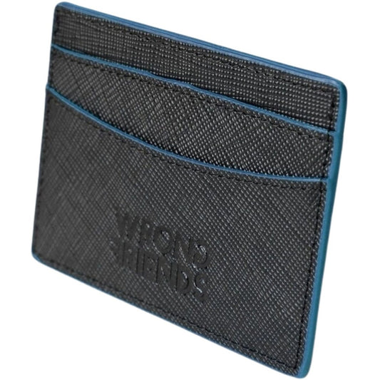 WRONG FRIENDS SAN REMO CARDHOLDER ACCESSORIES BLACK/BLUE