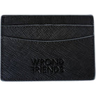 WRONG FRIENDS SAN REMO CARDHOLDER ACCESSORIES BLACK/NARDO GREY
