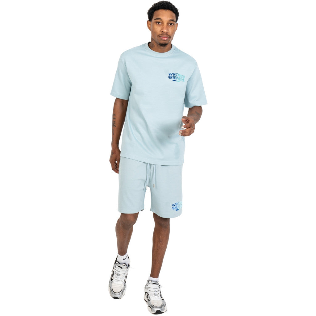 WRONG FRIENDS SIMI VALLEY SHORTS SHORTS LIGHT BLUE