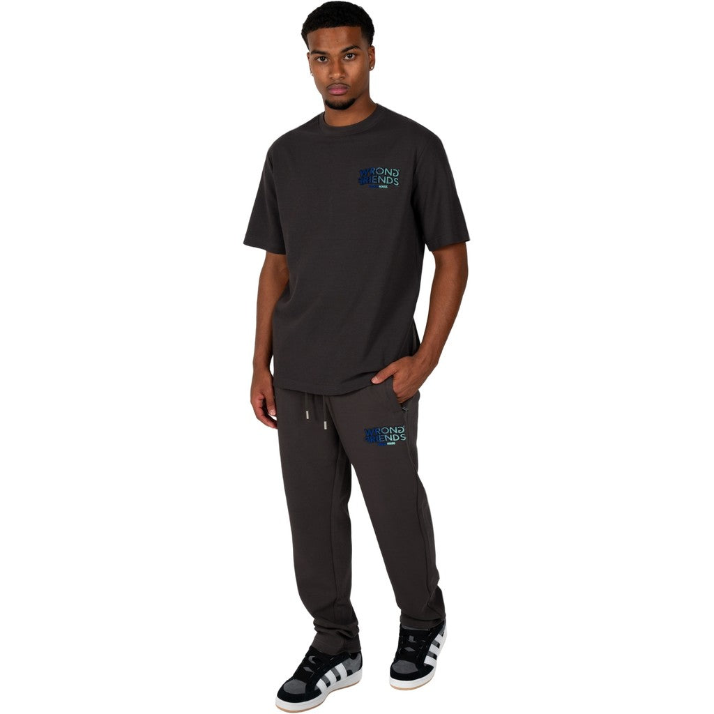 WRONG FRIENDS SIMI VALLEY T-SHIRT T-SHIRTS GREY/BLUE