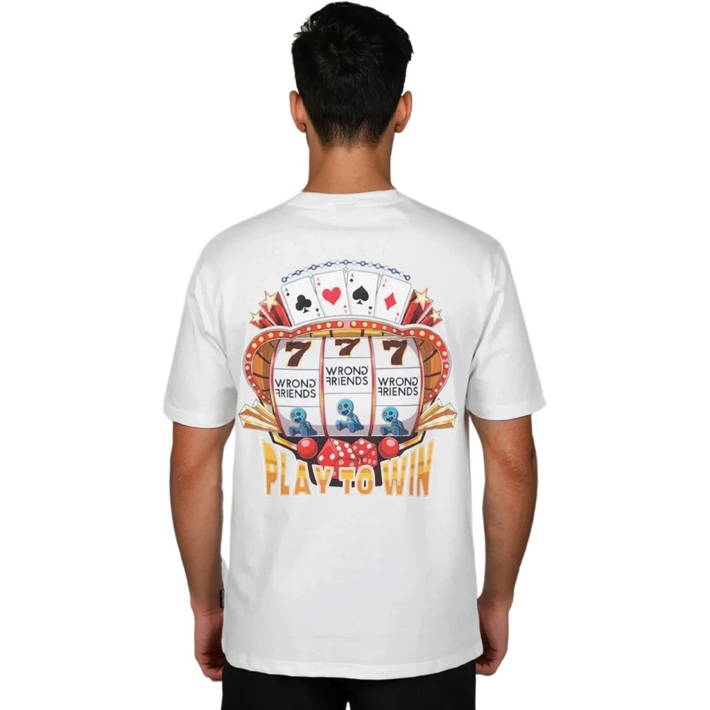 WRONG FRIENDS SLOAN T-SHIRT T-SHIRTS COCONUT WHITE