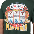 WRONG FRIENDS SLOAN T-SHIRT T-SHIRTS DARK GREEN