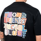 WRONG FRIENDS SOCIAL CLUB T-SHIRT T-SHIRTS BLACK