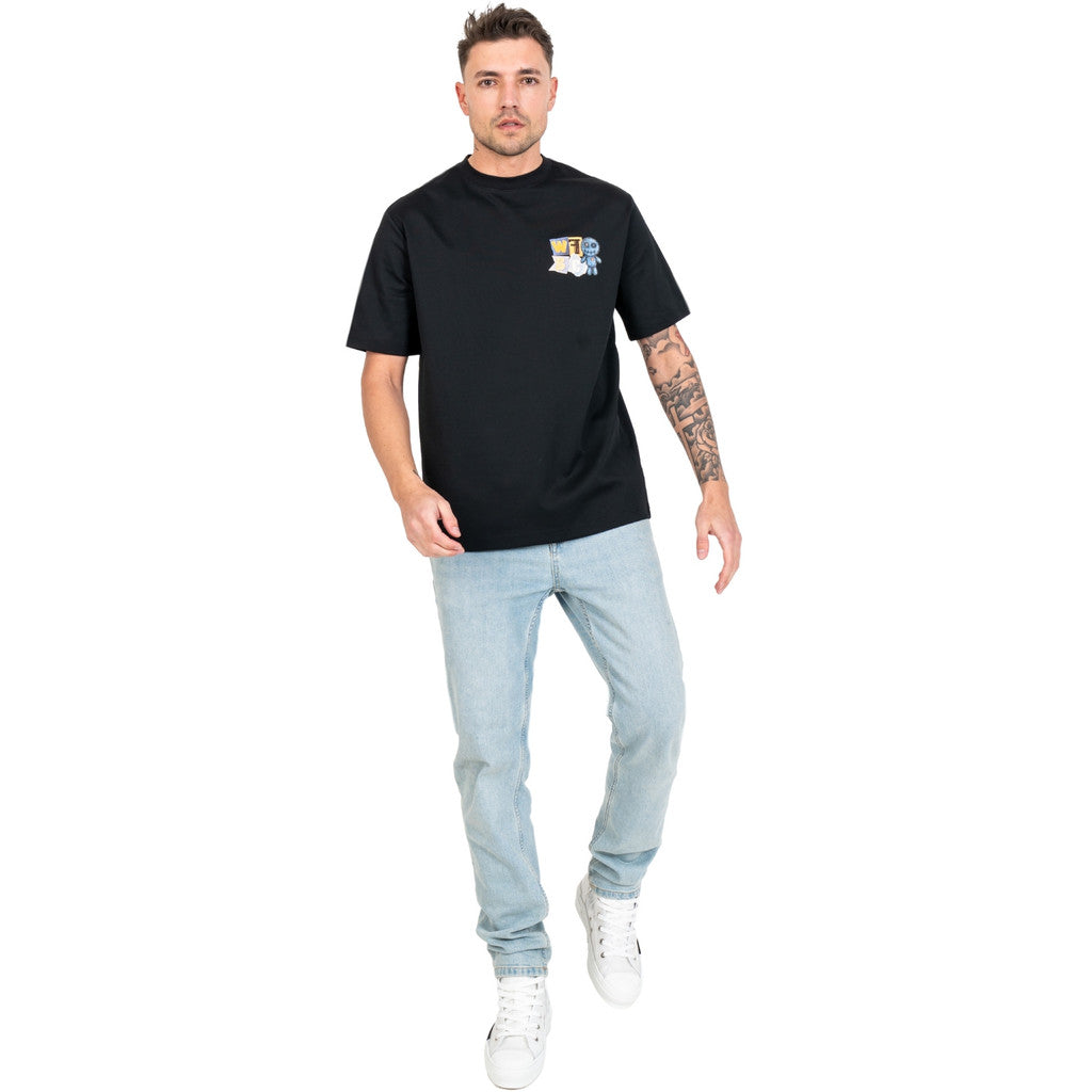 WRONG FRIENDS SOCIAL CLUB T-SHIRT T-SHIRTS BLACK