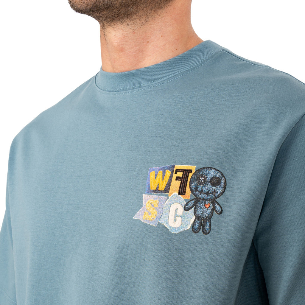 WRONG FRIENDS SOCIAL CLUB T-SHIRT T-SHIRTS BLUE