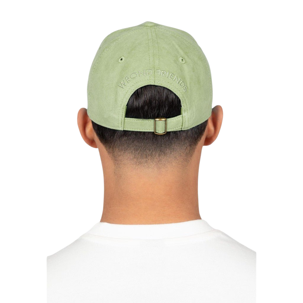 Sacramento suede cap - light green