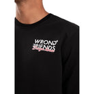 TAOS SWEATER - BLACK - WRONG FRIENDS