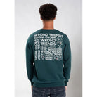 WRONG FRIENDS TAOS SWEATER SWEATERS TEAL