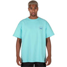 TIRANA OVERSIZED T - SHIRT - BLUE - WRONG FRIENDS