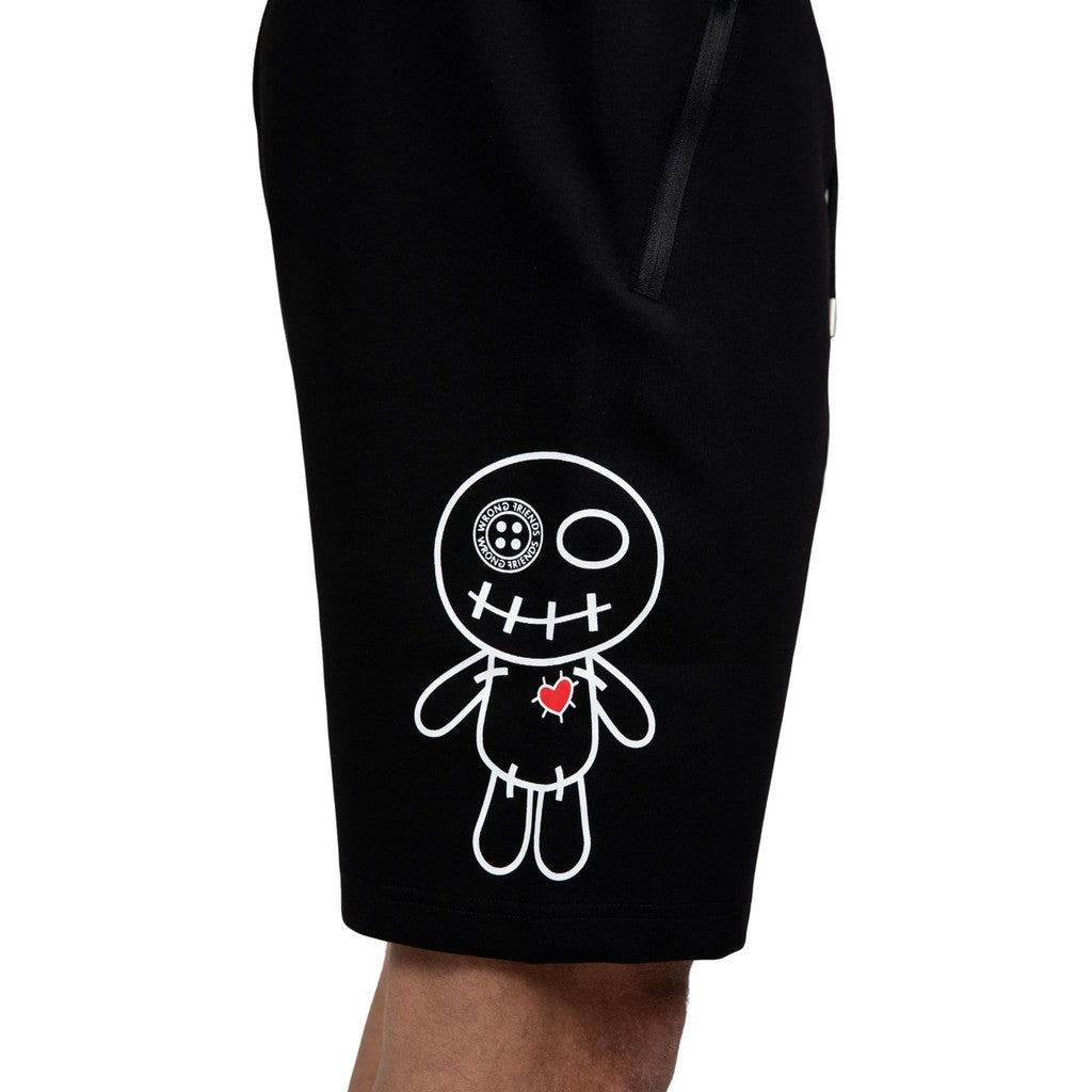 WRONG FRIENDS TORNOS SHORTS SHORTS BLACK
