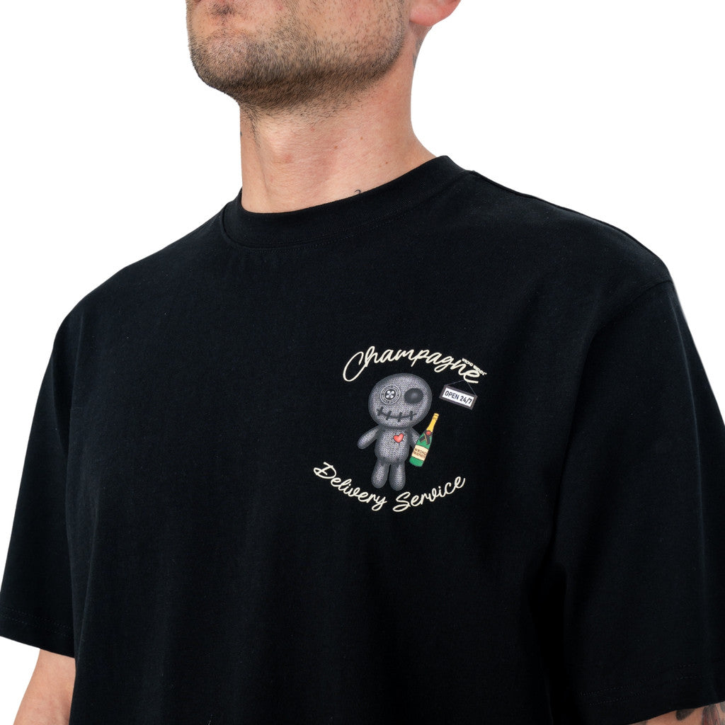 WRONG FRIENDS TULSA T-SHIRT T-SHIRTS BLACK