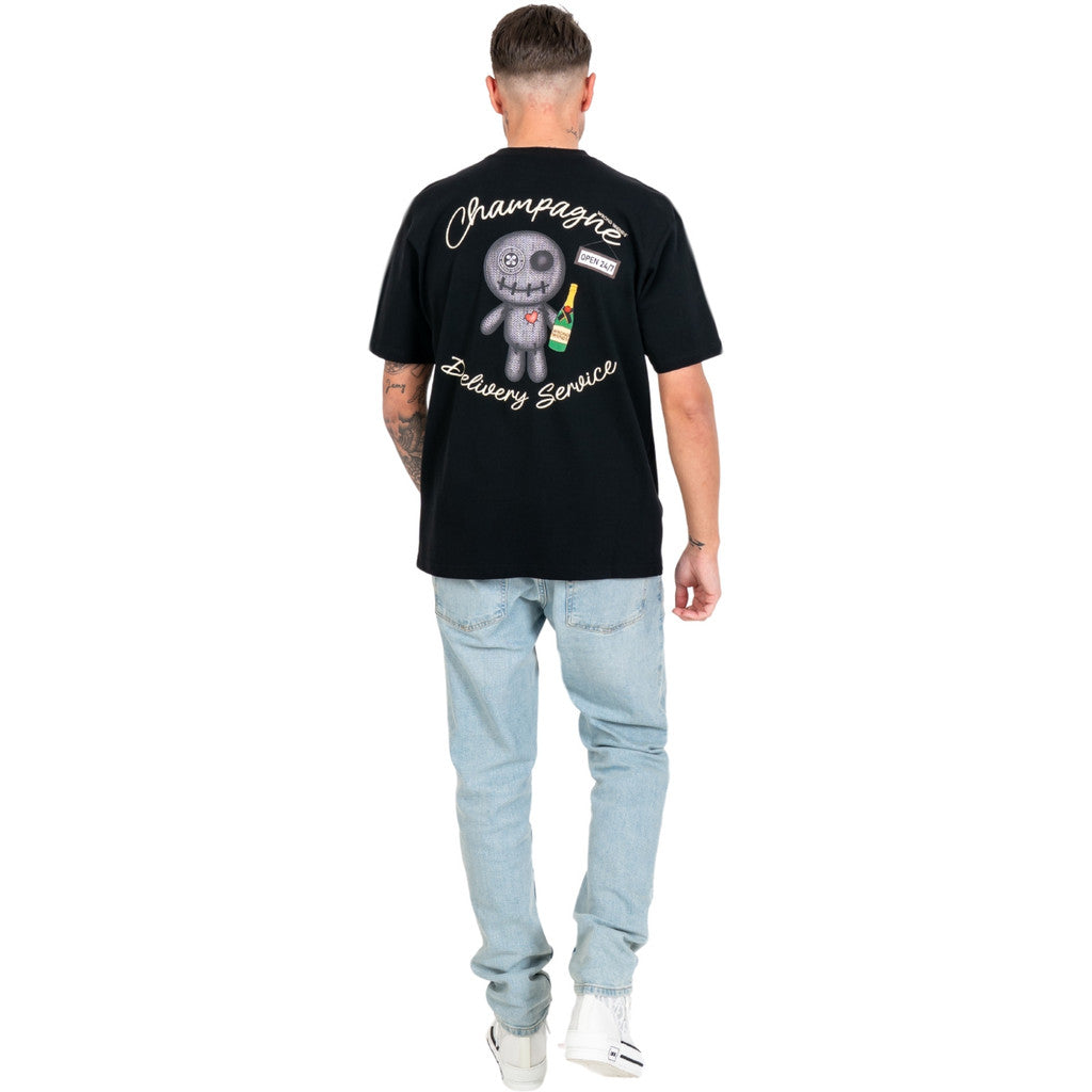 WRONG FRIENDS TULSA T-SHIRT T-SHIRTS BLACK