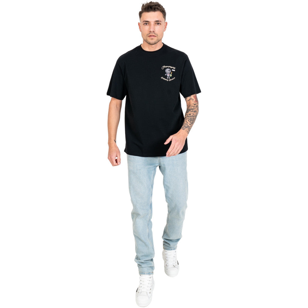 WRONG FRIENDS TULSA T-SHIRT T-SHIRTS BLACK