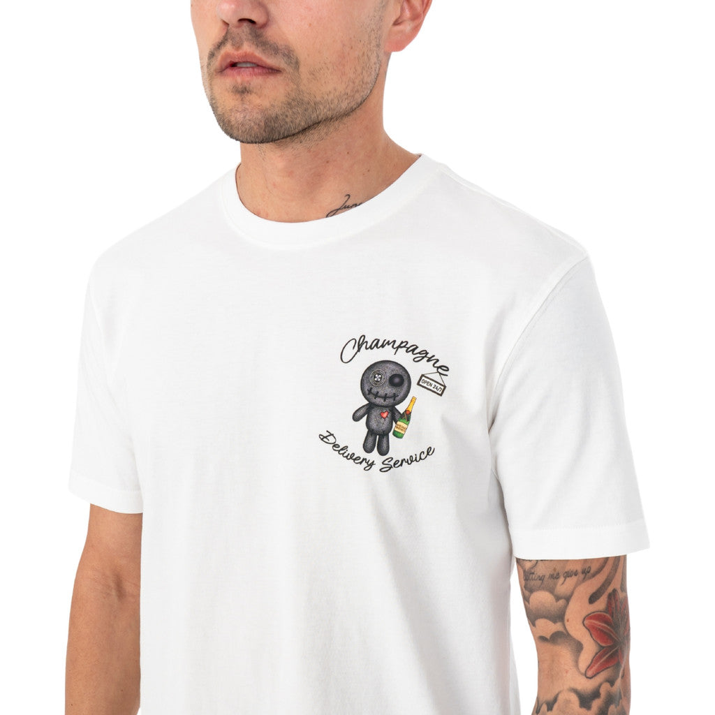 WRONG FRIENDS TULSA T-SHIRT T-SHIRTS COCONUT WHITE