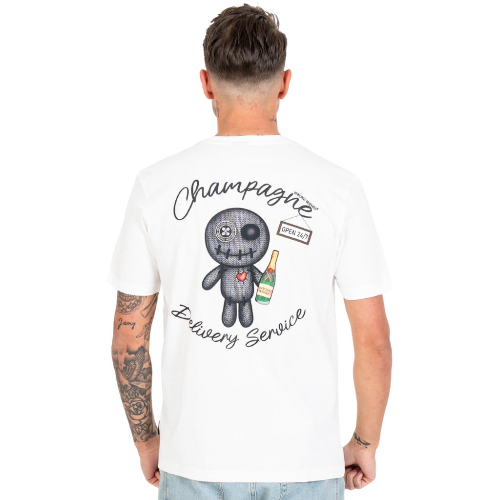 WRONG FRIENDS TULSA T-SHIRT T-SHIRTS COCONUT WHITE