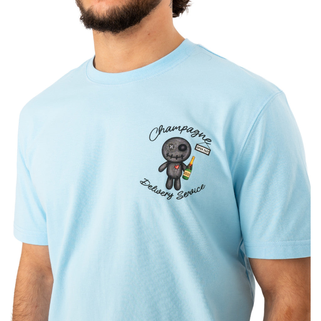 WRONG FRIENDS TULSA T-SHIRT T-SHIRTS LIGHT BLUE